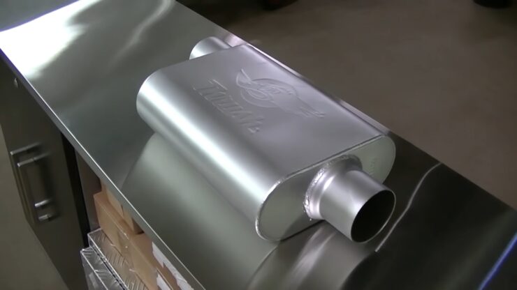 2000 Silverado 5.3 V8 Z71 Thrush Welded Muffler Install